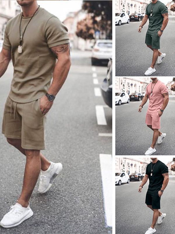 Men's Mid-Age Spring-Autumn Casual Sports Set 2025