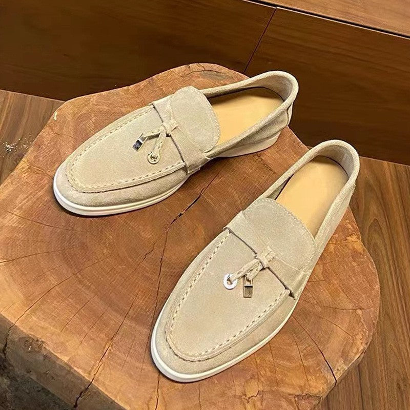 Casual Lightweight Loafers – European Slip-On Shoes