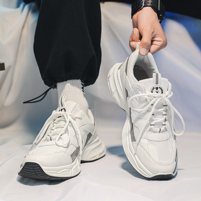 2024 Torre Mesh White Shoes Men’s Casual Sneakers