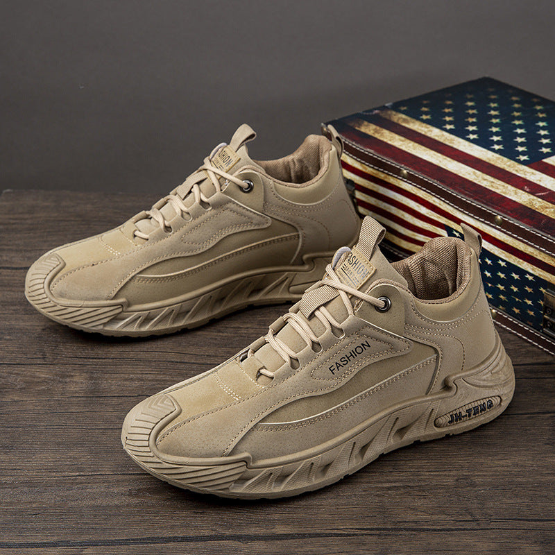 Leather Mountaineering Shoes – Sporty & Rugged Style