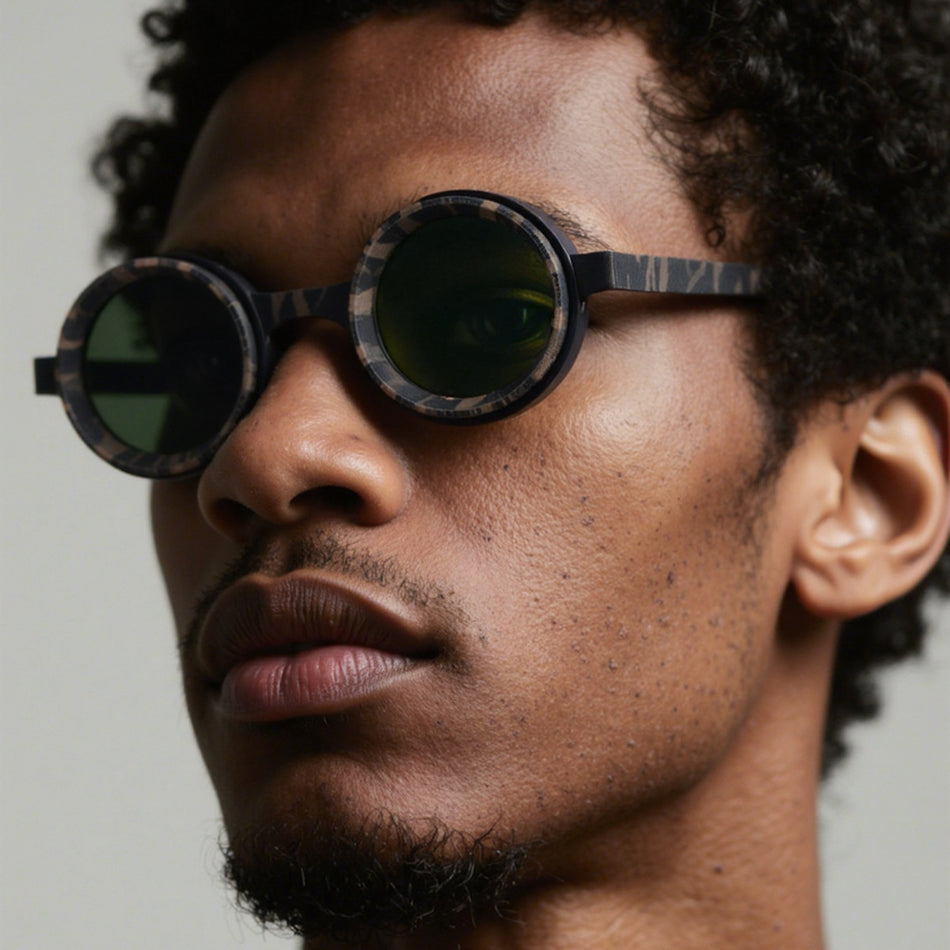 2025 Zoom Round Polarized Sunglasses – Men's Outdoor Style
