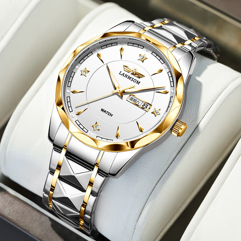 Lang Shuttle Tungsten Steel Men’s Watch