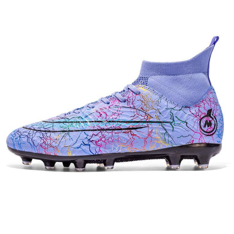 Men’s High-Top FGTF Football Shoes | Breathable & Stylish