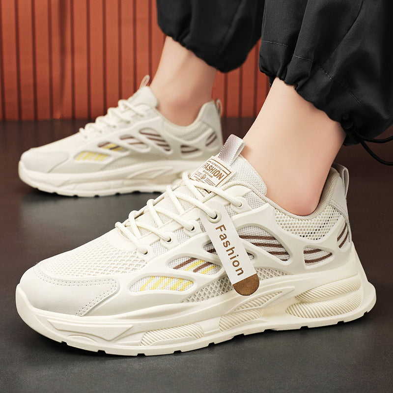 Men’s Korean Style Casual Sneakers – Tire Sole Fashion