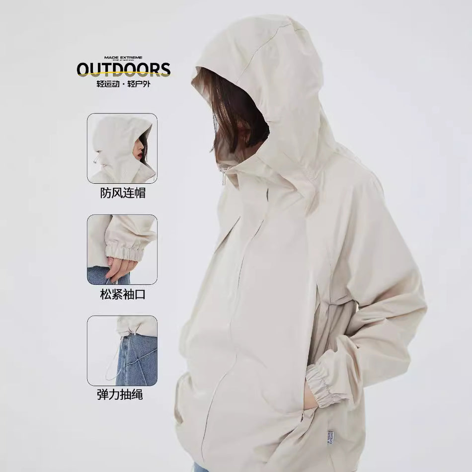 Outdoor Windproof Mountaineering Jacket – Unisex Casual Coat