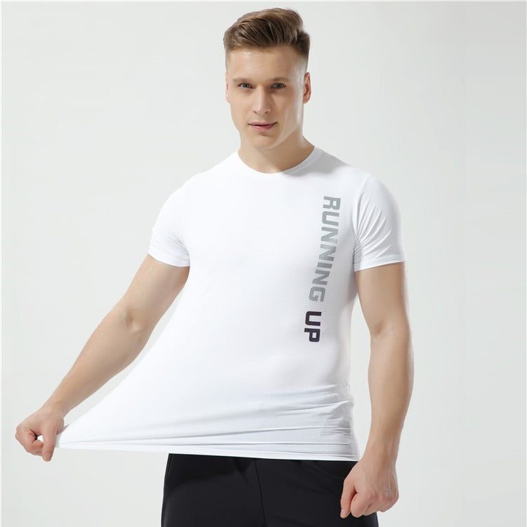 Star Hunting Men's Ice Silk Quick-Dry Sports T-Shirt