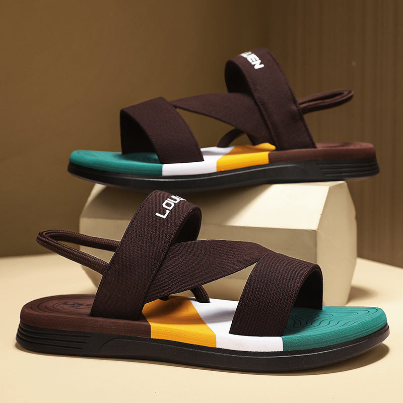 Men’s Summer Non-Slip Soft Sole Dual-Purpose Sandals