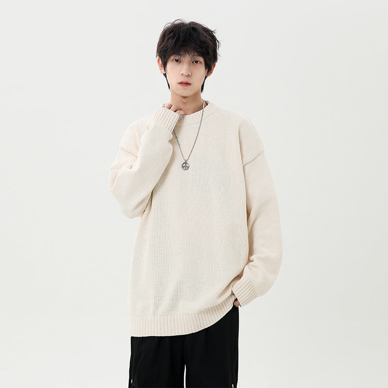 Men’s High-End Knitwear – Autumn/Winter Casual Warm Sweater