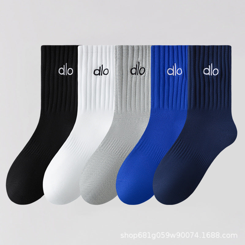 PACK OF 6 - Men’s Winter 100% Cotton Antibacterial Deodorant Sports Socks