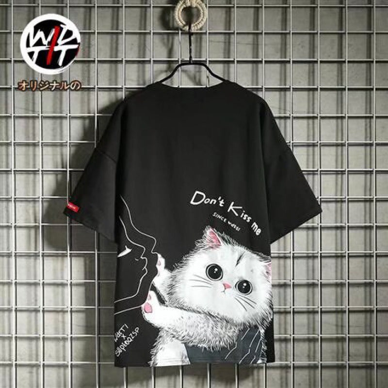 Loose Fit American Style T-Shirt – Summer Sports Top