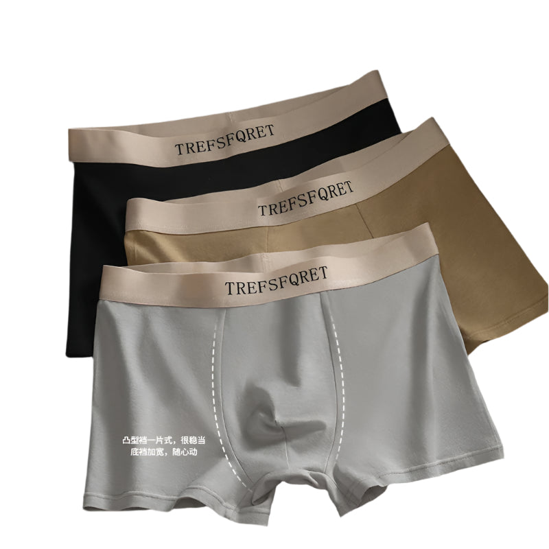 Mixed Color-Xinjiang Cotton Boxer Briefs – Breathable & Soft-(Pack of 6)