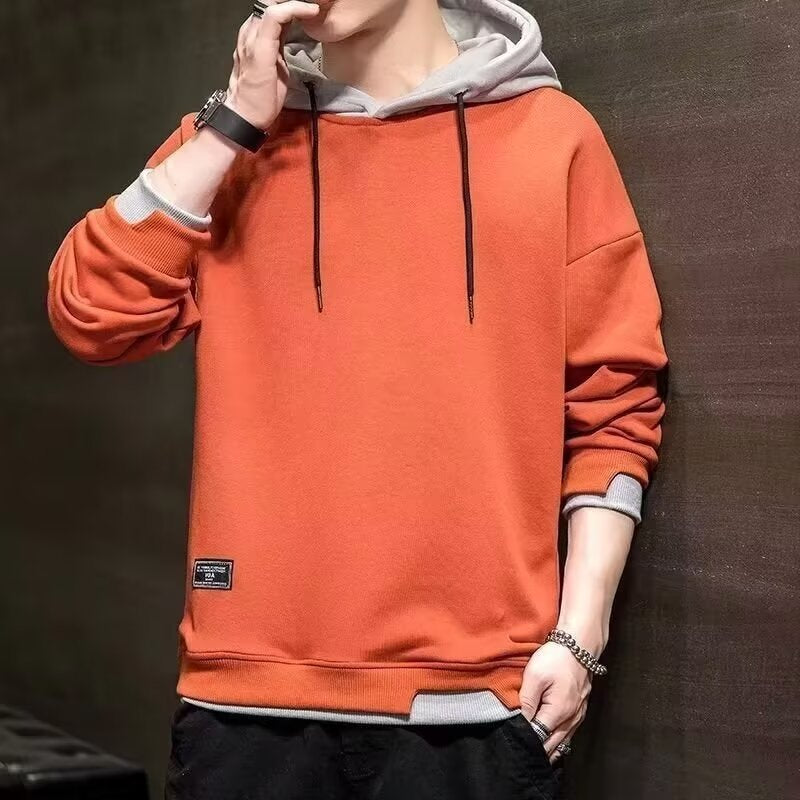 Men’s Hooded Sweatshirt Trendy 2024 Loose Fit