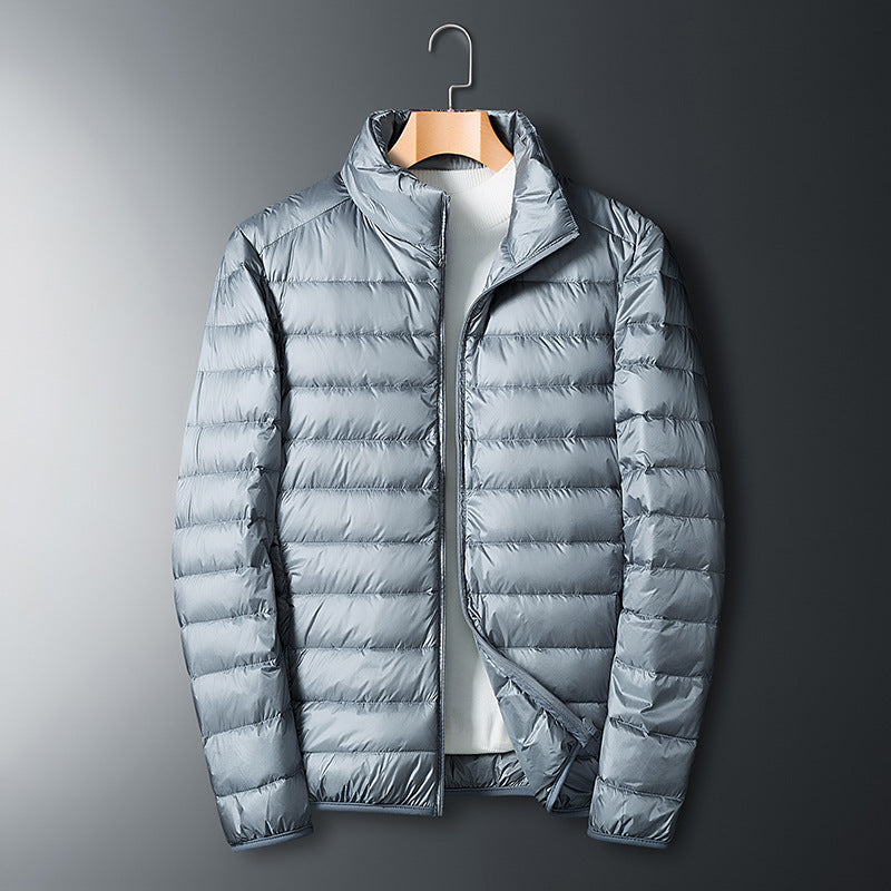 Men’s Large Size Lightweight Warm Down Jacket