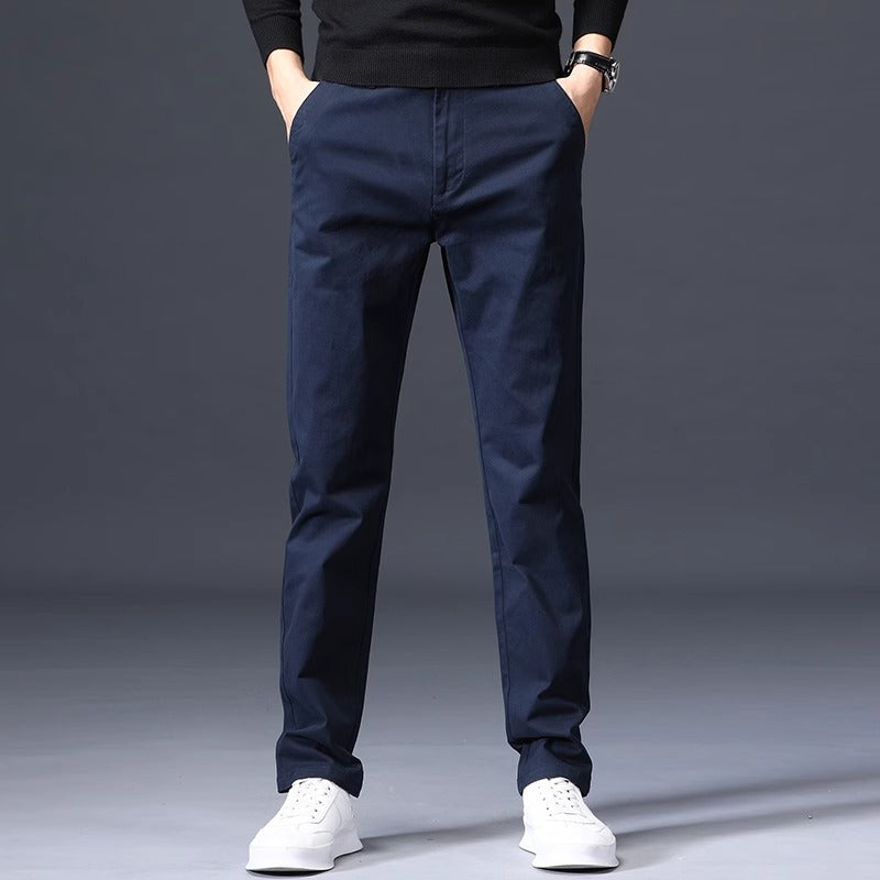 en’s Straight Business Casual Pants – All Match
