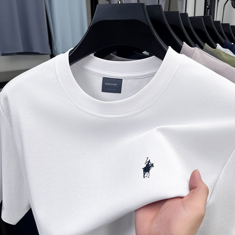 High-End Embroidered Men’s T-Shirt