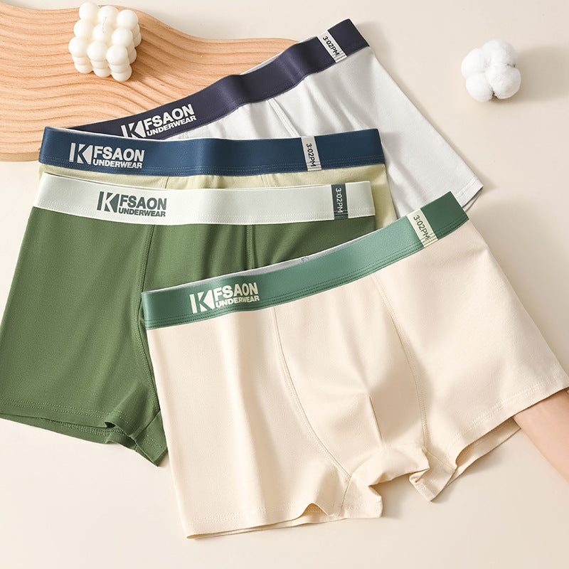 (Pack of 6)-Teen Boys' Cotton Boxer Shorts – Soft & Comfy Fit