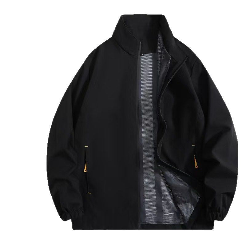 Men’s Windproof Workwear Jacket – Custom Logo Windbreaker