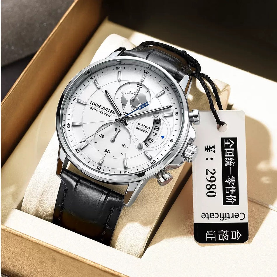 2024 Men’s Luminous Waterproof Quartz Watch