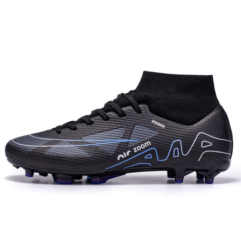 Unisex High-Top Football Shoes | AG & TF Spike Design