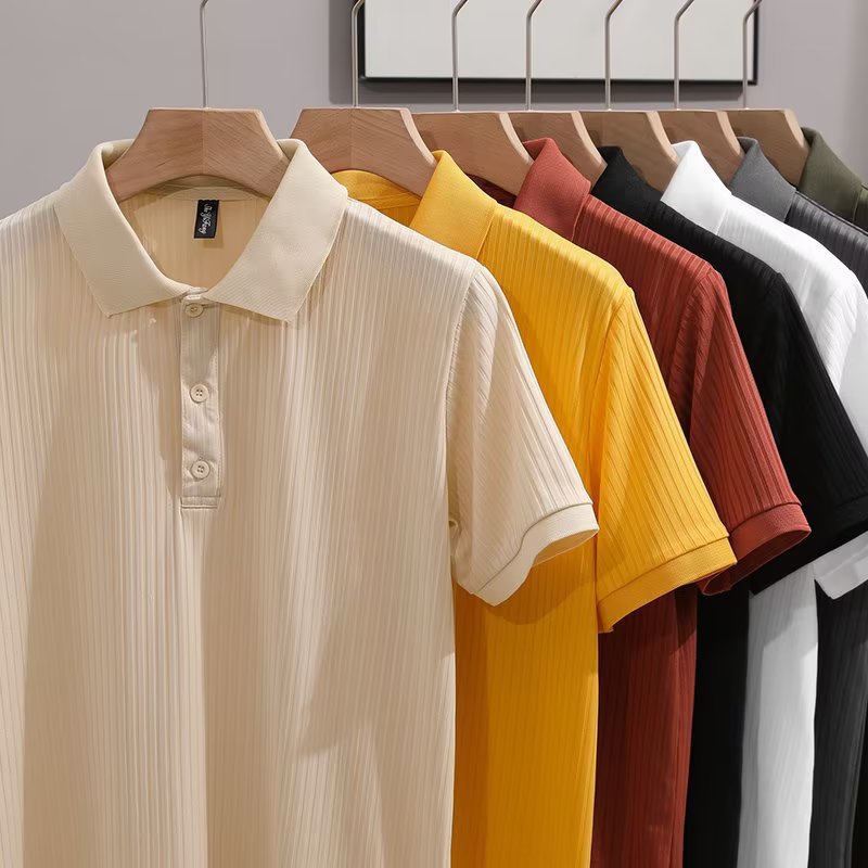 Slim-Fit Men's Polo Shirt – Summer 2025 Collection