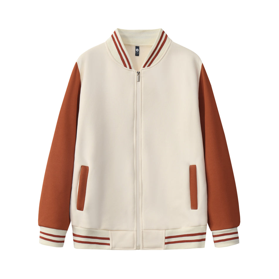 Men’s College Fleece Baseball Jacket Nepal