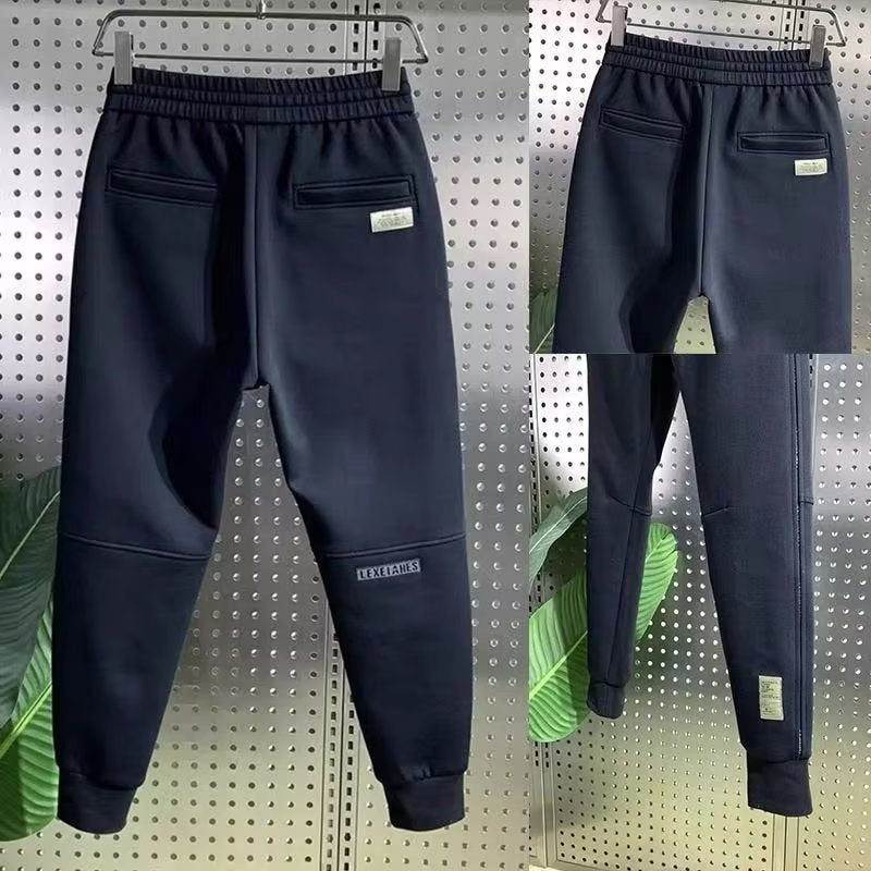 Men’s Knitted Sweatpants Loose Casual Autumn Winter