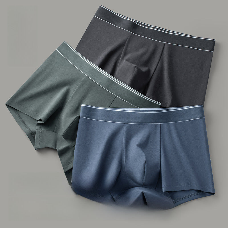 Men’s Cotton Boxer Shorts – Antibacterial & Breathable