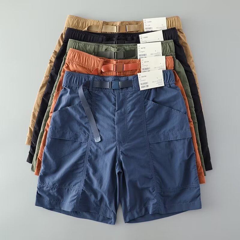 Summer Men’s Tooling Shorts | Casual Street Style Five-Point