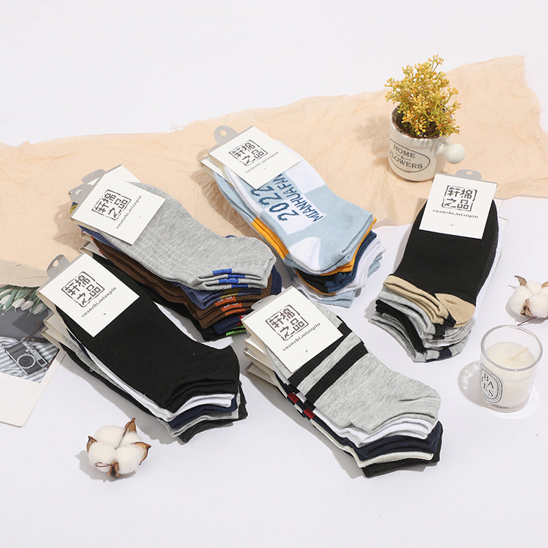 (Pack of 10)-Breathable Mesh Boat Socks – Unisex, No-Show, Summer Style