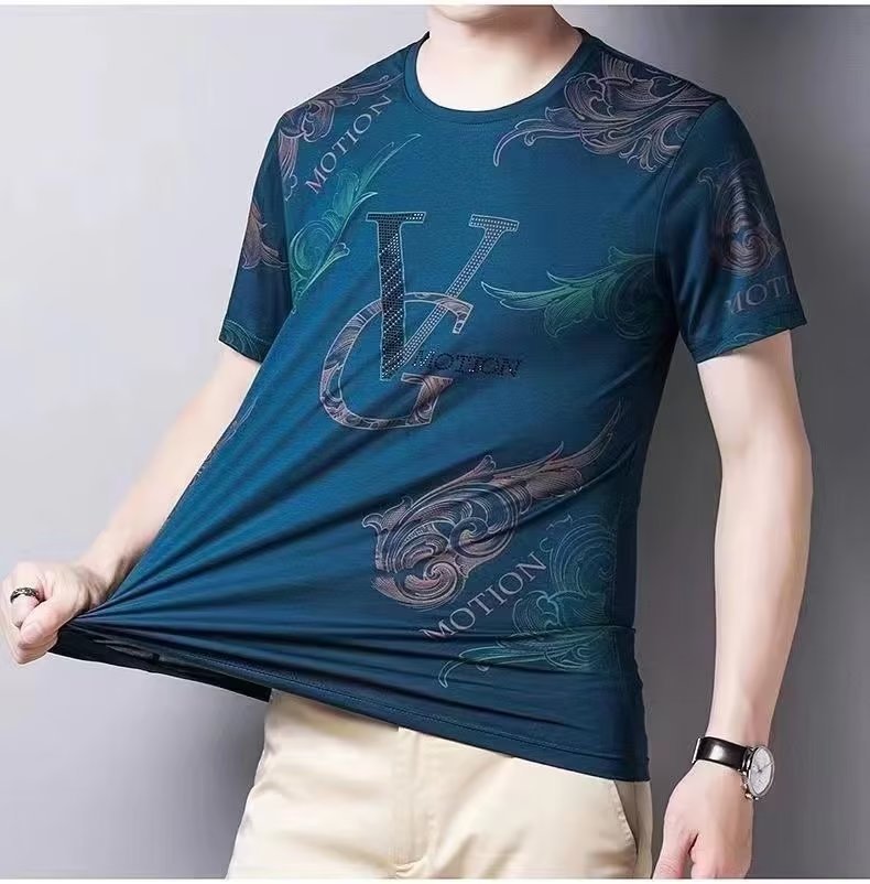 Men's Korean Style Summer T-Shirt – Trendy & Plus Size