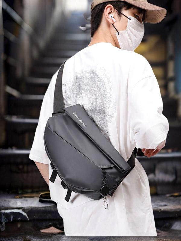 Multifunctional Men’s Large-Capacity Crossbody Bag