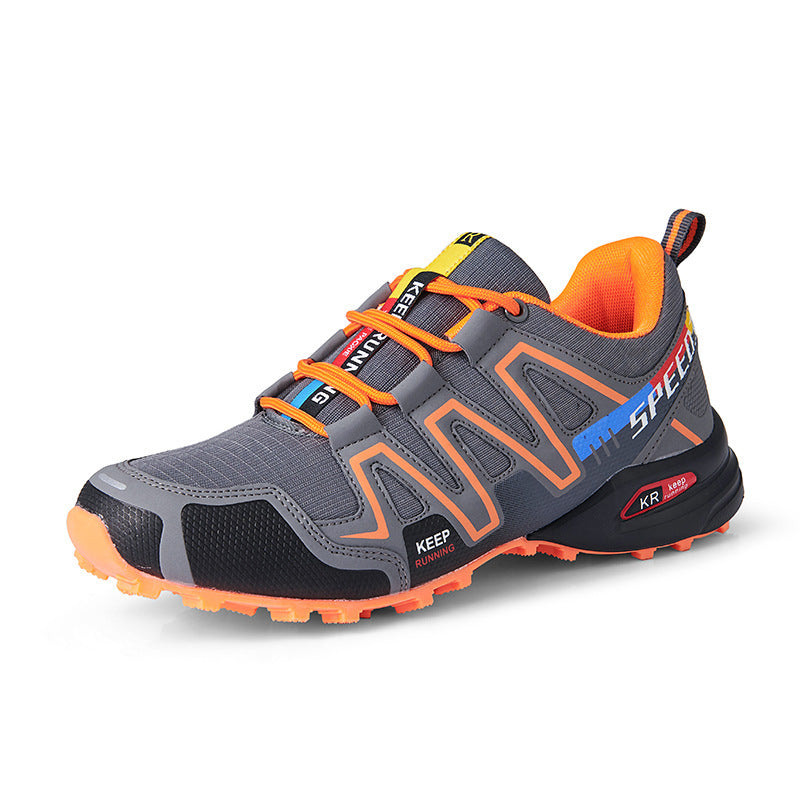 Thick-Soled Hiking Shoes | Sporty Unisex Trail Pair