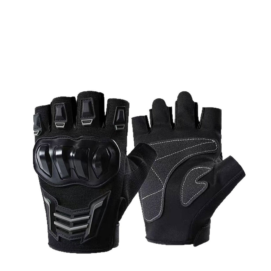 Unisex Half-Finger Sports Gloves – Breathable Non-Slip Fitness & Cycling Use