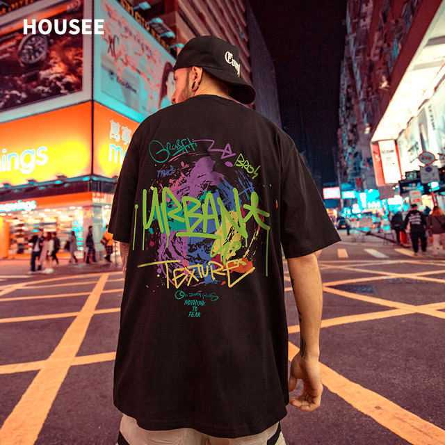 Men's Graffiti Print T-Shirt – Urban Street Style