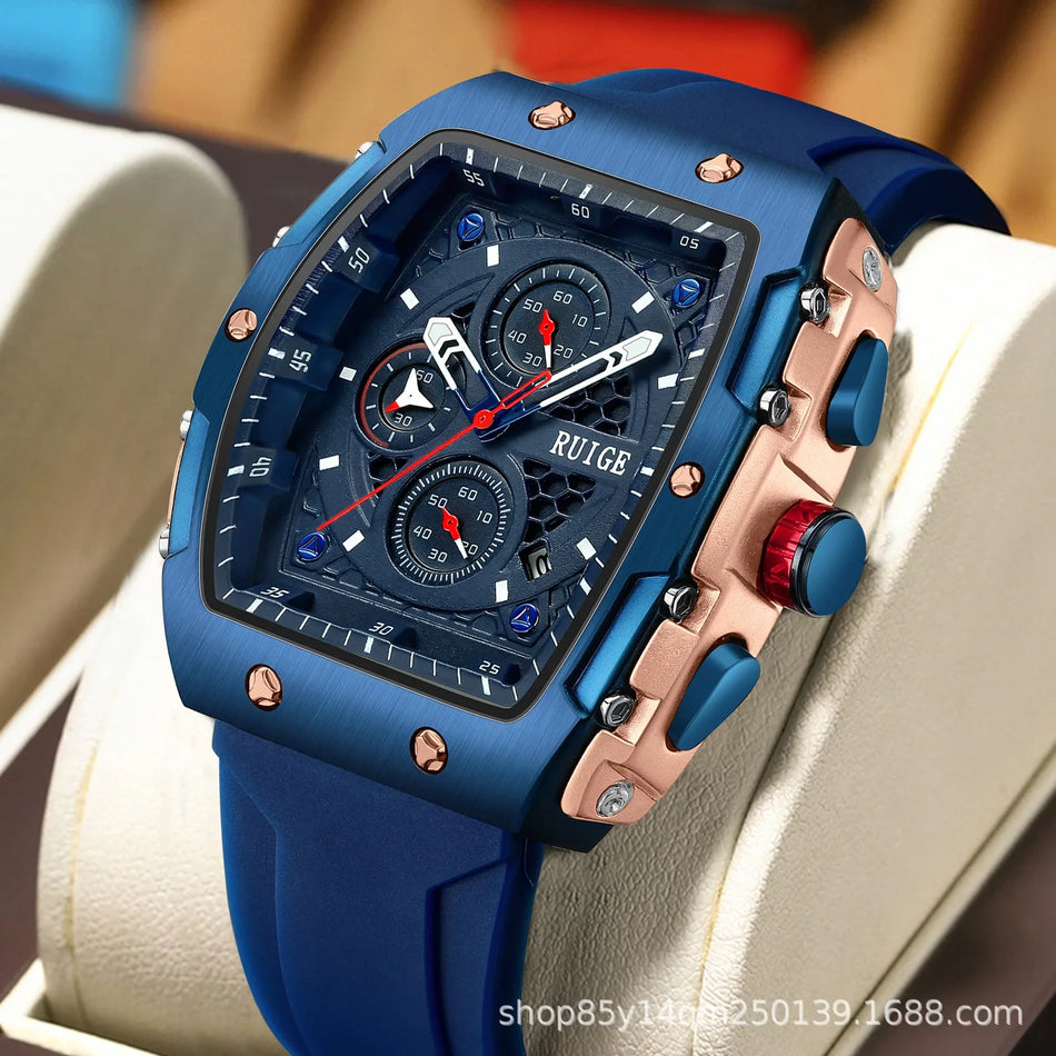 Ruige Outdoor Men’s Watch | Multi-Functional Trendy Design