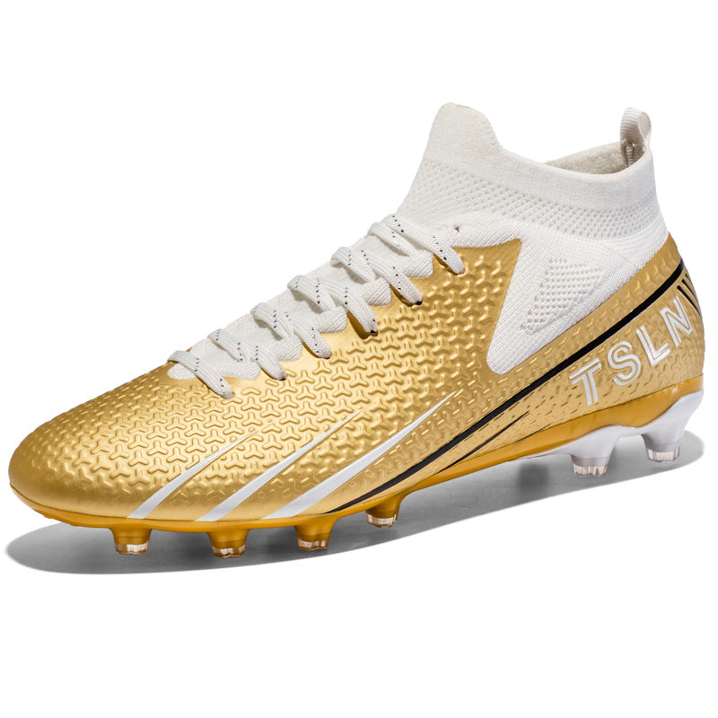High-Top Football Shoes | FG Broken Nail Sneakers Unisex