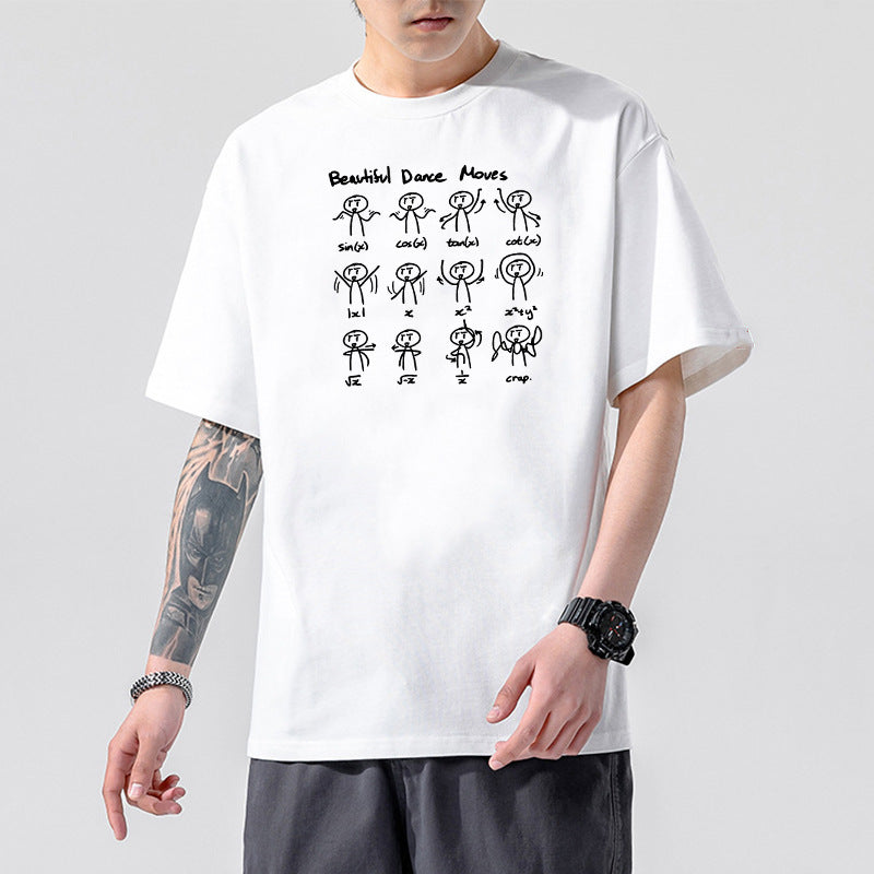 Math & Science Formula T-Shirt – Men’s Nerdy Cool Style