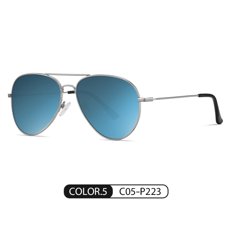 Green Concave Anti-Glare Driving Sunglasses