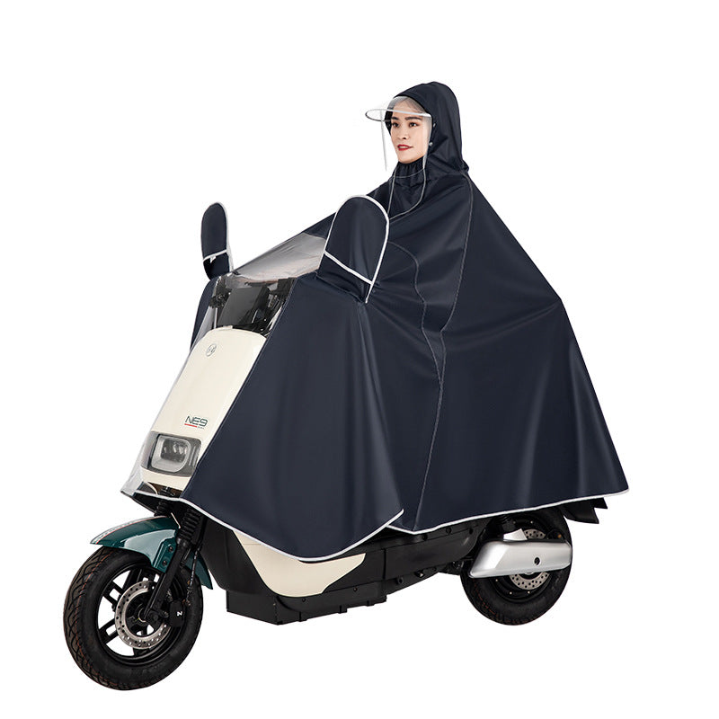 Storm-Proof Motorcycle Rain Poncho – Single & Double