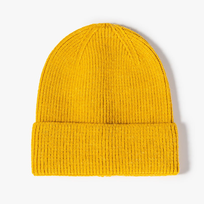 Brimless Woolen Winter Hat with Ear Protection