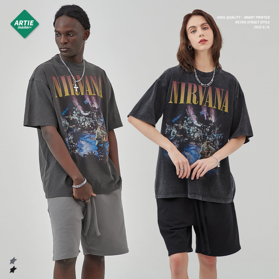 ARTIE Nirvana Band T-Shirt