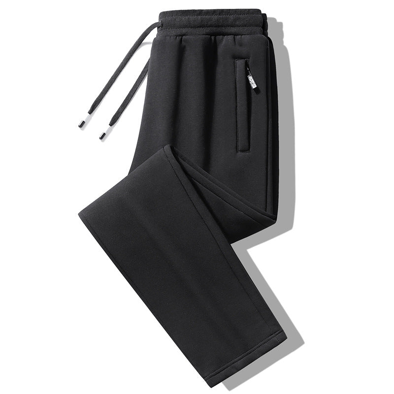Men's Lamb Wool Fleece-Lined Winter Jogger Pants