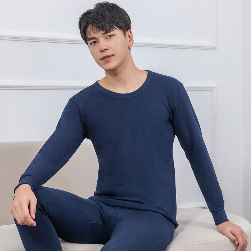 Men’s Pure Cotton White Thermal Set