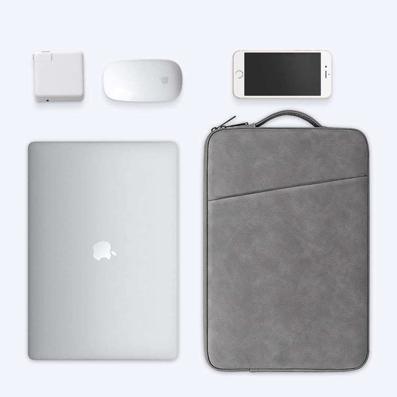 Universal Laptop Sleeve – Sheep Leather & PU Lining