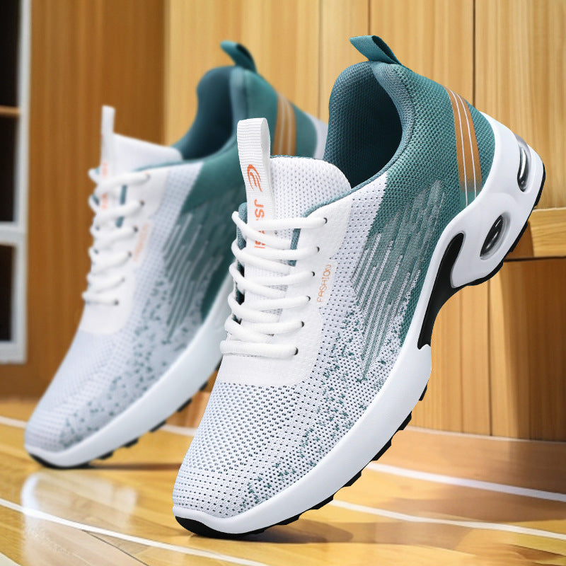 2025 Men’s Fly Woven Air Cushion Sports Shoes
