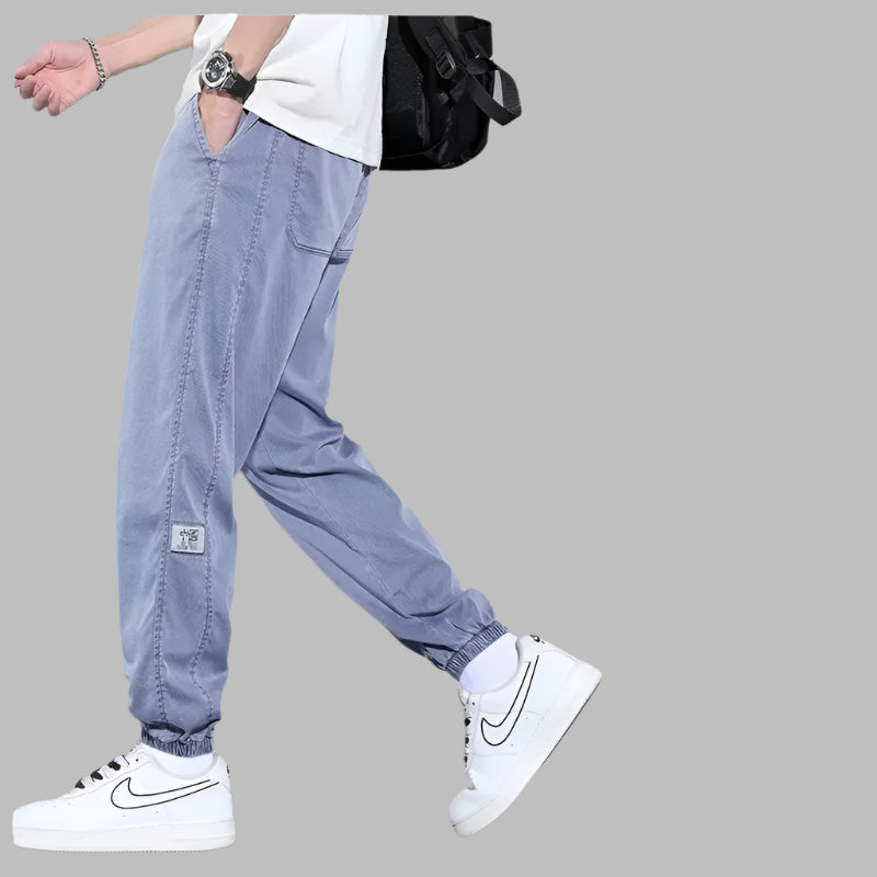 2024 Men's Ice Silk Tencel Harlan Pants