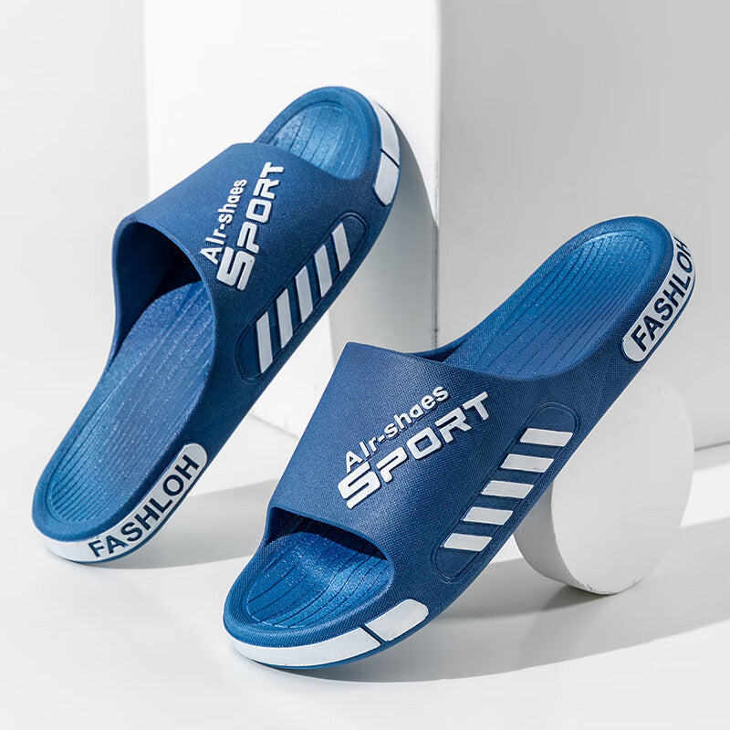 Korean Style Couple Sandals | Men’s Summer Non-Slip Slippers