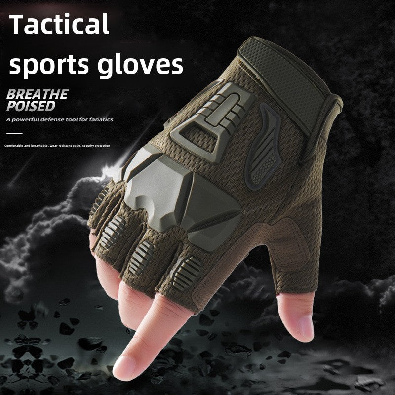 Men’s Full-Finger Tactical Gloves – Outdoor Military & Riding Gear