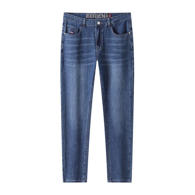 Ultra-Thin Men’s Jeans 👖 Summer Stretch Straight Fit