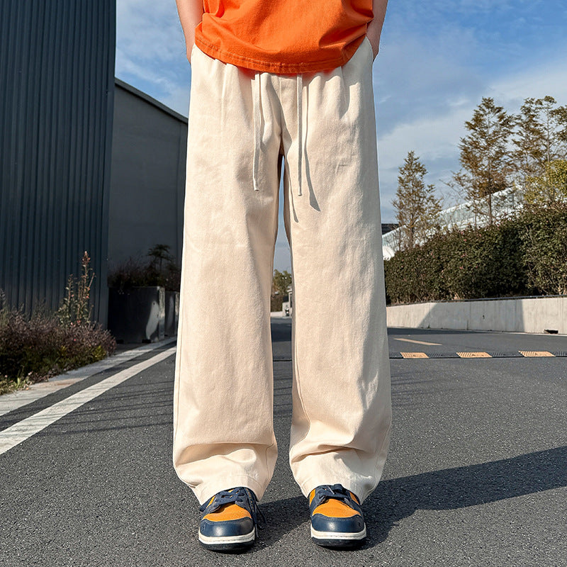 Men's Cotton Straight Pants – 2025 Hiking & Casual Wear
